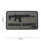 Patch 3D PVC Masada Magpul avec velcro de la marque 101 Inc (444130-3762)