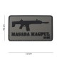 Patch 3D PVC Masada Magpul avec velcro de la marque 101 Inc (444130-3762)