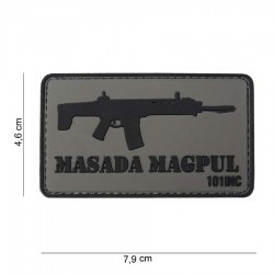 Patch 3D PVC Masada Magpul avec velcro de la marque 101 Inc (444130-3762)