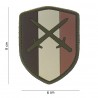Patch 3D PVC Shield Belgium
