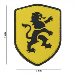 Patch 3D PVC Lion avec velcro de la marque 101 Inc (444130-3795)