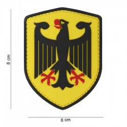 Patch 3D PVC German eagle avec velcro de la marque 101 Inc (444130-3796)