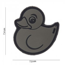 Patch 3D PVC Rubber duck avec velcro de la marque 101 Inc (444130-3853)