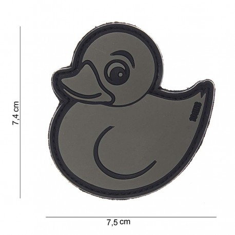 Patch 3D PVC Rubber duck avec velcro de la marque 101 Inc (444130-3853)