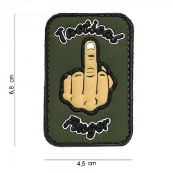 Patch 3D PVC Tactical finger