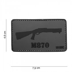 Patch 3D PVC M870 avec velcro de la marque 101 Inc (444130-4026)