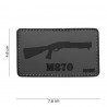 Patch 3D PVC M870