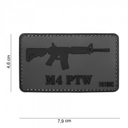 Patch 3D PVC M4 PTW avec velcro de la marque 101 Inc (444130-4030)