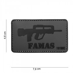 Patch 3D PVC FAMAS