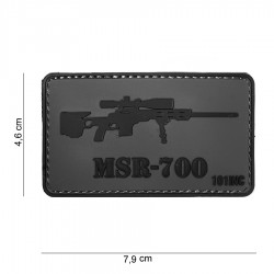 Patch 3D PVC MSR-700 avec velcro de la marque 101 Inc (444130-4034)