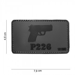 Patch 3D PVC P226 avec velcro de la marque 101 Inc (444130-4040)