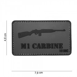 Patch 3D PVC M1 carbine avec velcro de la marque 101 Inc (444130-4043)