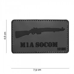 Patch 3D PVC M1A socom avec velcro de la marque 101 Inc (444130-4044)