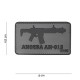 Patch 3D PVC Amoeba AM-013 avec velcro de la marque 101 Inc (444130-4057)