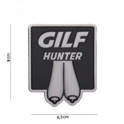 Patch 3D PVC Gilf hunter avec velcro de la marque 101 Inc (444130-4086)