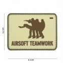 Patch 3D PVC Airsoft teamwork