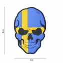 Patch 3D PVC Skull Sweden