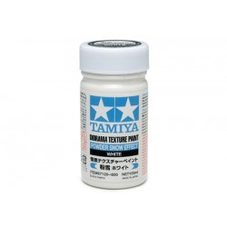 Peinture texture pour diorama. La couleur est Neige poudre 250 ml de la marque Tamiya (87120)