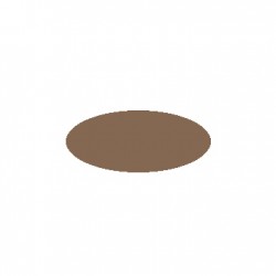 Peinture en pot pour maquette plastique. La couleur est Dark earth ana 617 mat 20 ml de la marque Italeri (4846AP)
