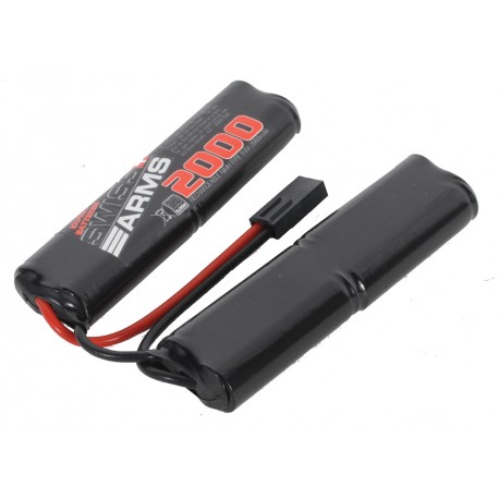 Batterie butterfly Ni-Mh 9,6 V - 2000 mAh | Swiss Arms