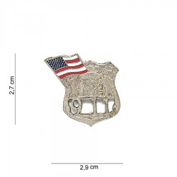 Badge métal New york police de la marque 101 Inc (7034 | 441004-1298)