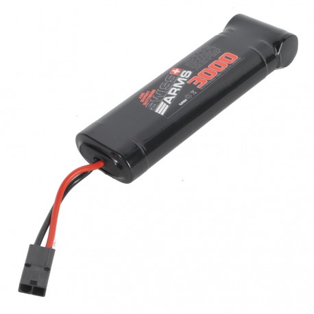 Batterie Ni-Mh large 8,4 V - 3000 mAh | Swiss Arms