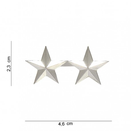Badge métal général major silver de la marque 101 Inc (6096 | 441004-1379)
