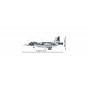 Jeu de briques – Avion de chasse Saab JAS 39 Gripen E 1/48 de la marque Cobi (5820)