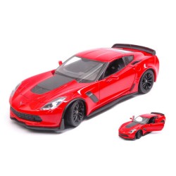 Chevrolet Corvette Z06 2017 rouge 1/24