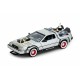 Voiture miniature – De Lorean du film Retour vers le futur III 1/24 de la marque Welly (22444)