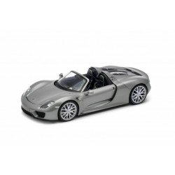 Porsche 918 spyder argent 1/24