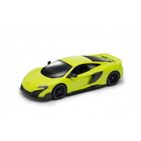 Miniature – Mc Laren 675 LT coupé vert clair 1/24 de la marque Welly (24089)