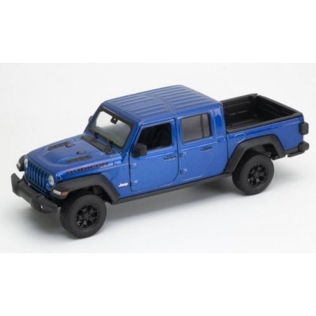 Miniature – Jeep Gladiator bleu 1/27 de la marque Welly (24103)