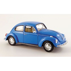 Miniature – Volkswagen Coccinelle bleu clair 1/24 de la marque Welly (22436)