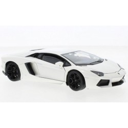 Miniature – Lamborghini Aventador coupé blanche 1/24 de la marque Welly (24033)