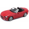 Fiat 124 Spider rouge 1/24