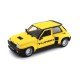Miniature – Renault R5 turbo jaune 1/24 de la marque Bburago (18-21088Y)