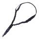 Airsoft - Sangle bungee 1 point noire (pour réplique airsoft) de la marque 101 Inc (249560)