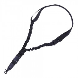 Airsoft - Sangle bungee 1 point noire (pour réplique airsoft) de la marque 101 Inc (249560)