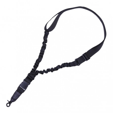 Airsoft - Sangle bungee 1 point noire (pour réplique airsoft) de la marque 101 Inc (249560)