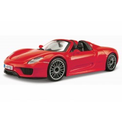 Porsche 918 spyder rouge 1/24