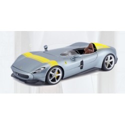 Miniature – Ferrari Monza SP1 grise 1/24 de la marque Bburago (18-26027)