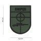 Patch 3D PVC Sniper (avec velcro) de la marque 101 Inc (10056 | 444100-3532)