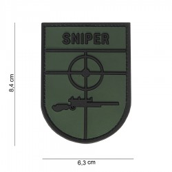 Patch 3D PVC Sniper (avec velcro) de la marque 101 Inc (10056 | 444100-3532)
