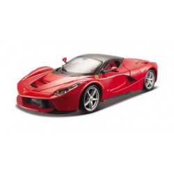 Miniature – Ferrari LaFerrari rouge 1/24 de la marque Bburago (18-26001)