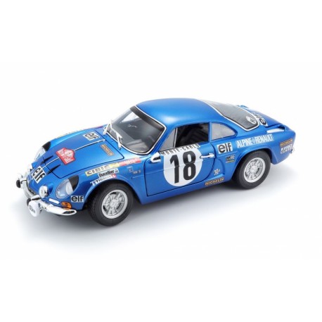 Miniature – Alpine A110 1600S bleu de 1971 (à l’échelle 1/18) de la marque Maisto (31850MC)