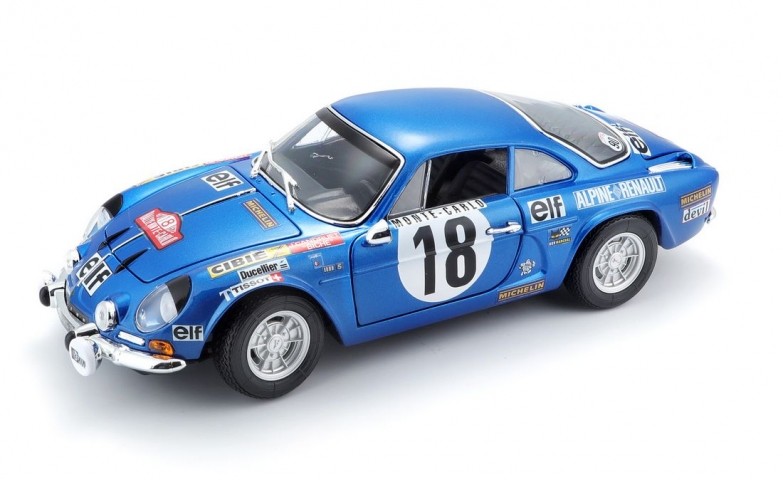 RENAULT ALPINE A110 1600S # 28 rallye MONTE CARLO 1/18 MAISTO