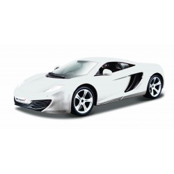Miniature – McLaren 12C blanc (à l’échelle 1/24) de la marque Bburago (18-21074W)