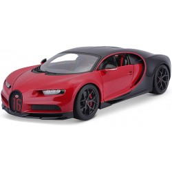 Miniature – Bugatti Chiron sport rouge (à l’échelle 1/18) de la marque Bburago (18-11044)