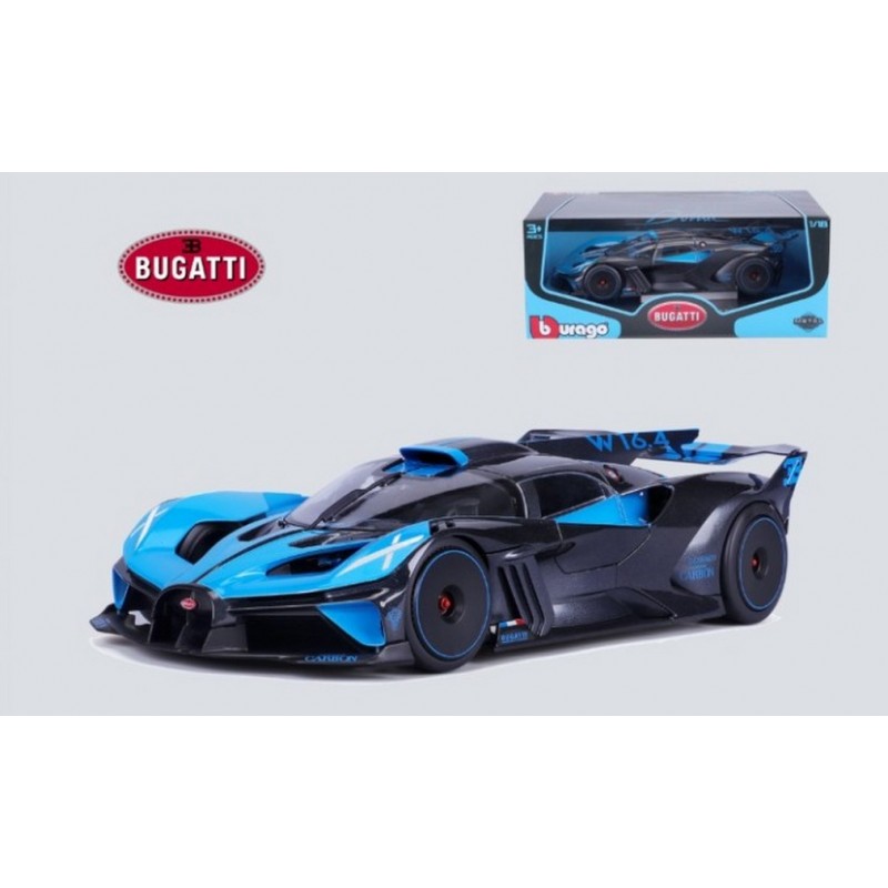 Voiture Bburago 1/18 Bugatti Bolide Bleu - Voiture - Achat & prix